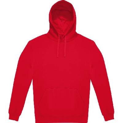 B&C Collection id. 333 СУИТШЪР / Унисекс суитшърт с качулка - червен xxl (01i33300405)