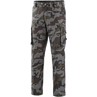 CXS pánske nohavice CAMO s odopínajúcimi nohavicami maskáčové