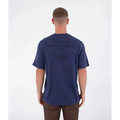 Hurley Printing Press Biriri S/S modrá