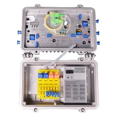 SeaMAX CATV Optical Outdoor приемник, 2RF, 860MHz, GaAs, 105dBuV, SC/APC (WR8602M)