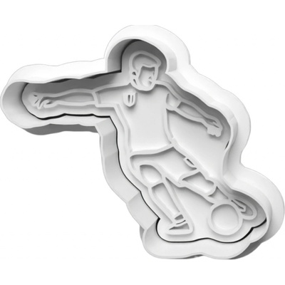 Vykrajovačka - Futbalista 11x6 cm