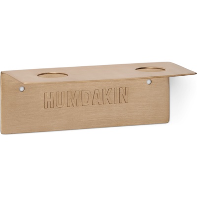 Humdakin Закачалка за баня за бутилки с течност Humdakin от месинг двойна (307)