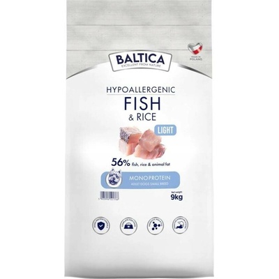 Baltica Adult Light Fish Rice S 9 kg