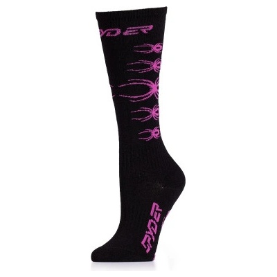 Spyder YOUTH BUG LINER SKI SOCKS Jr. PNK