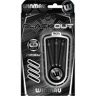 WINMAU Blackout Steeltip 22g