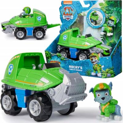 SPIN MASTER Tlapková Patrola Aqua Pups set záchranářské vozidlo + figurka Rocky