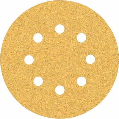 BOSCH Brúsny papier EXPERT C470 s 8 otvormi, 125 mm, zrnitosť 80, 5 ks 2608900805
