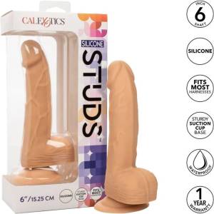 CalExotics Реалистично дилдо California exotics 15 см бежаво