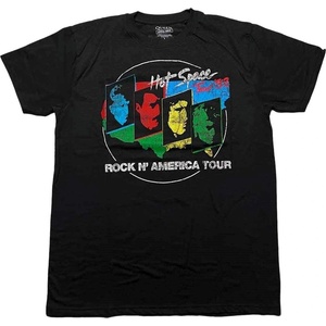 Queen Hot Space Tour '82 Тениска с къс ръкав Black M (QUTS81MB02)