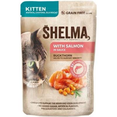 SHELMA Kitten with salmon in sauce 85 g