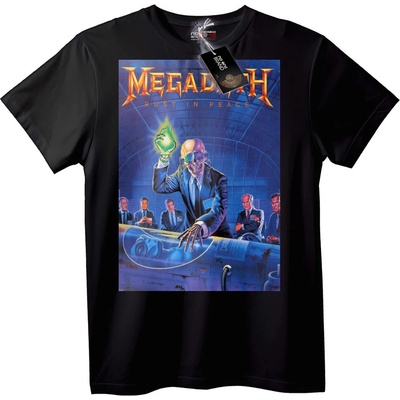NOONEBRAND Тениска Megadeth Ръжда в Мир - 2XL, Black