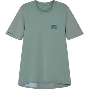 Endura Фланелка с къс ръкав за колоездене Endura Women's AllTrack Ride S/S Tech Tee Cycling jersey - Sage Green (156-2817-0113)