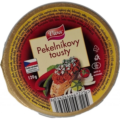 Viva Pekelníkovy tousty, 120g – Zboží Mobilmania