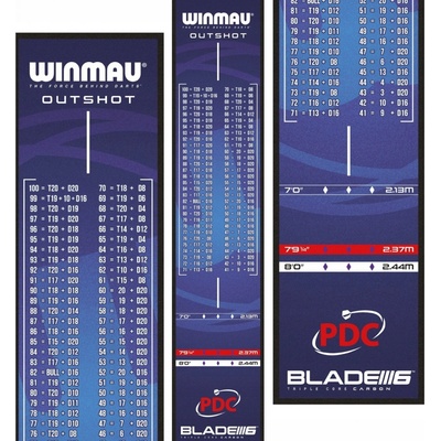 Winmau Outshot Šípkový koberec – Zboží Dáma