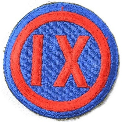 Nášivka 9TH DIVISION CORPS