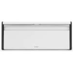 Brabantia Кутия за хляб FALL FRONT 18 л, бял, неръждаема стомана, Brabantia (BRAB236785)