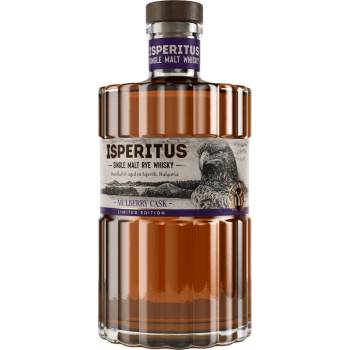 Isperitus Rye Mulberry Cask - ръжено малцово българско уиски 700ml