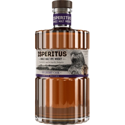 Isperitus Rye Mulberry Cask - ръжено малцово българско уиски 700ml