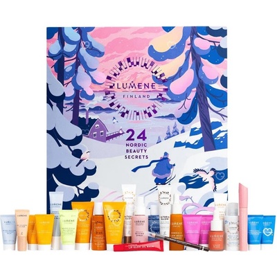 Lumene Адвент календар 24 Nordic Beauty Secrets 2025, 24 части