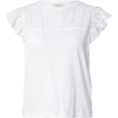 Oasis Тениска бяло, размер L