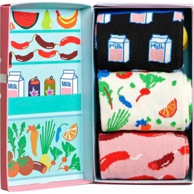 Happy Socks 3-Pack Foodie Socks Gift set