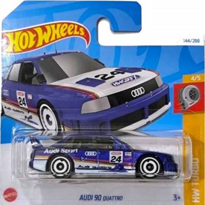 Mattel Hot Wheels Audi 90 Quattro modré
