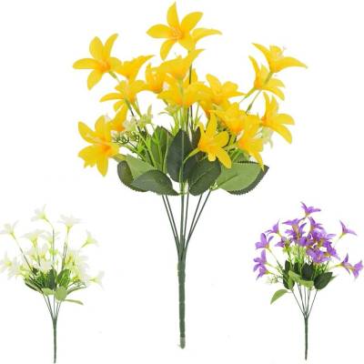 KYTICA ZVONČEKY,TRITILEA, ZELEŇ MIX/3F 44CM
