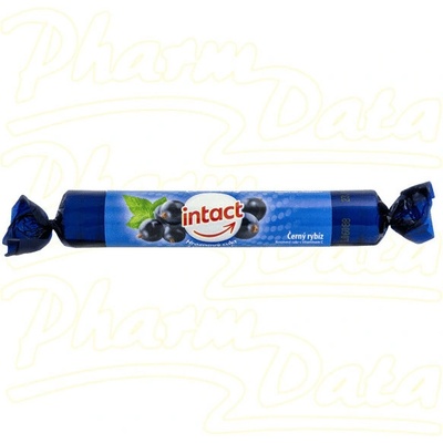 Intact hroznový cukr s vitamínem C Černý rybíz 40 g