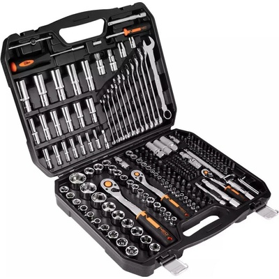 Gola sada 1/2", 3/8", 1/4", 219 ks, CrV - NEO tools 10-076
