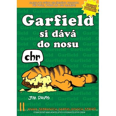 Garfield si dává do nosu - Jim Davis
