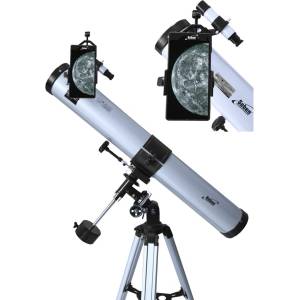 Seben Телескоп Seben 76-900 EQ2 + адаптор за смартфон (OME-59856)