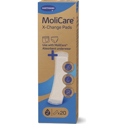 MoliCare X-Change Pads vymeniteľné inkontinenčné vložky 1 x 20 ks