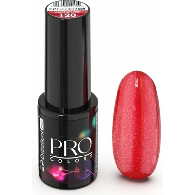 Excellent PRO Gel Lak Pro Colors 120 HEART ON FIRE 7 g