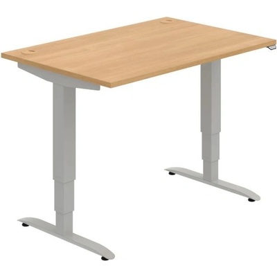 OFFICE PRO s.r.o. HOBIS výškovo nastaviteľný stôl MOTION MS 3 1200, stand.ovládanie, dub