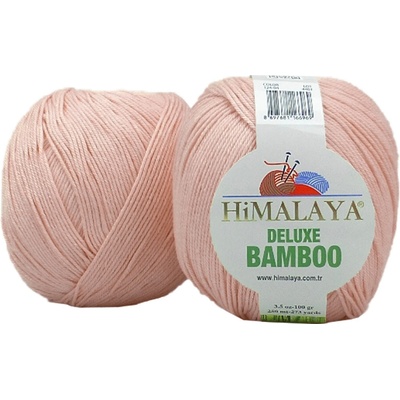 Himalaya příze DeLuxe Bamboo_124-43 krémově měděná