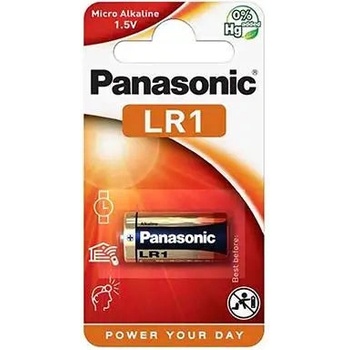 Panasonic Алкална батерия panasonic lr1 /1 бр. в опаковка/ 1.5v (5019068592551)