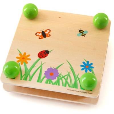 Bigjigs Toys - Детска дървена преса за цветя