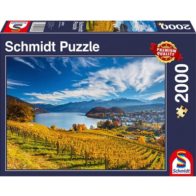 Schmidt Spiele Пъзел Schmidt от 2000 части - Лозови насаждения (58953)