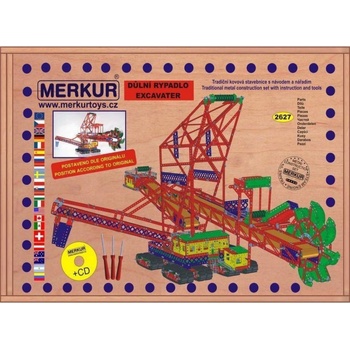 Merkur Maxi Důlní rypadlo 2627ks v kufru