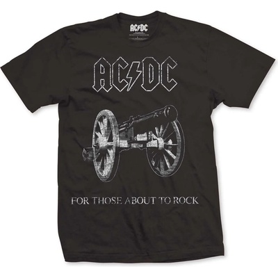 AC/DC About to Rock Black L Риза (ACDCTS06MB03)