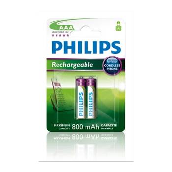 Philips R03B2A80/10 ELEMENTS FUSIBLE AAA 800 mAh 2-BLISTER (R03B2A80/10)