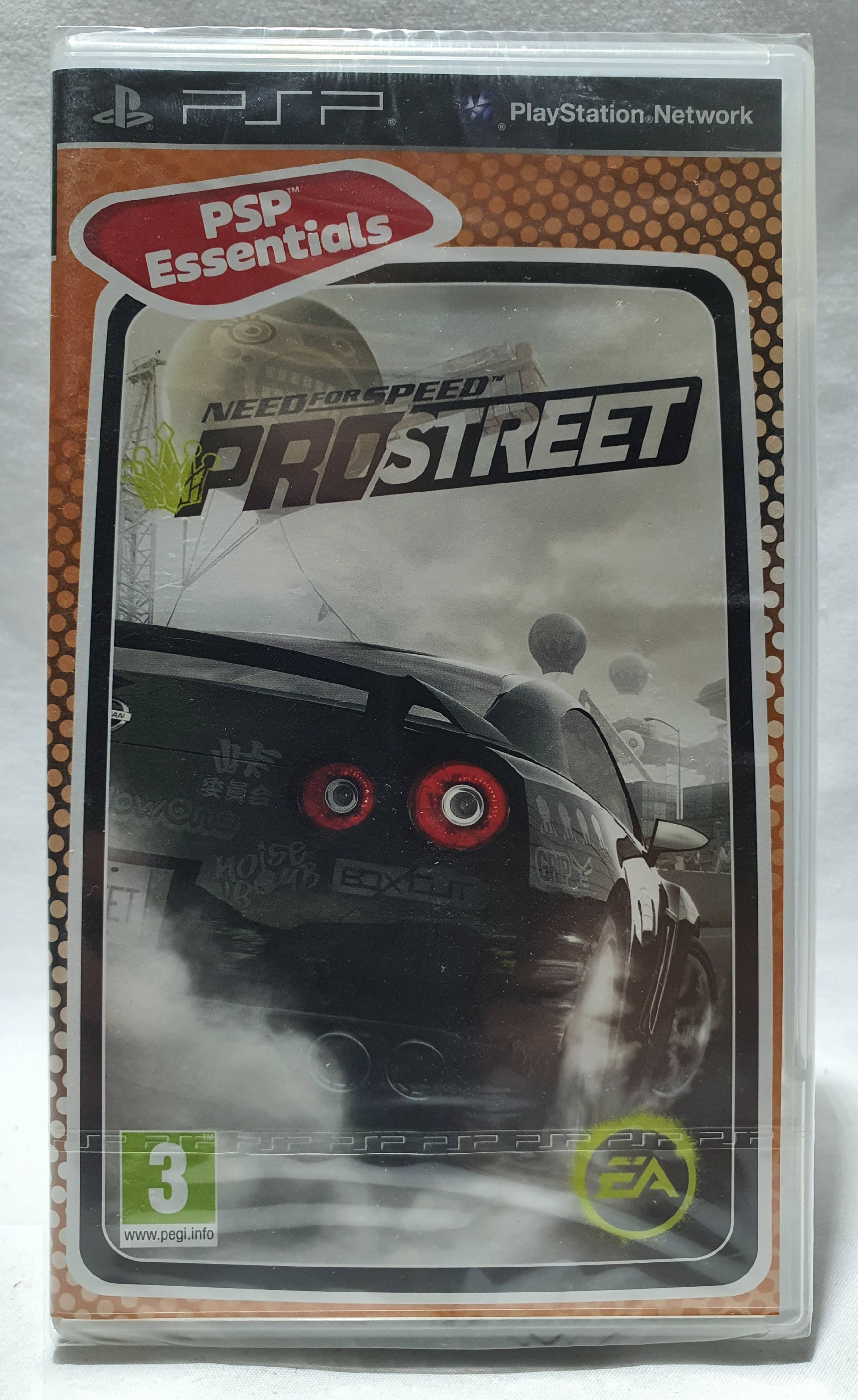 Jeu Need For Speed: ProStreet – Sony PSP – Complet (boîte, Notice)