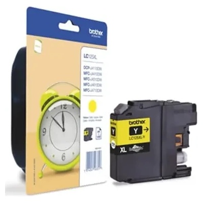 Brother ГЛАВА ЗА BROTHER DCP J4110DW/MFC J4410DW/J4510DW/J4610DW/J4710DW/J6520DW/J6720DW/J6920DW - HIGH CAPACITY - Yellow - PN LC125XLY (LC-125XLY) (201BRALC 125YH)