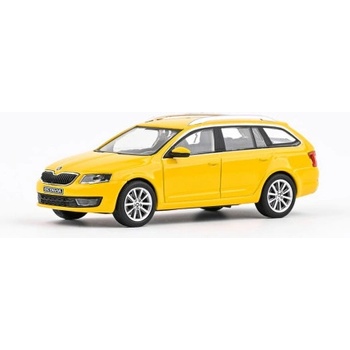 Abrex Škoda Octavia III Combi 2013 Žlutá Taxi 1:43