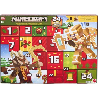 Mattel Minecraft Adventní kalendář, JMP70 mJMP70