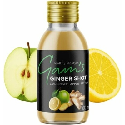 Gam's Zázvor Shot Jablko & Citrón 60 ml