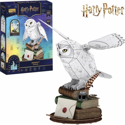 CubicFun 3D puzzle Harry Potter: Sova Hedvika 82 ks
