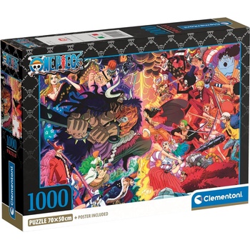 Clementoni Пъзел Clementoni от 1000 части - One Piece (39922)