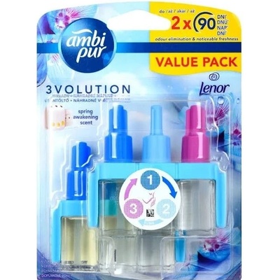 Ambi Pur 3Volution Náhradní náplň do osvěžovače vzduchu, Spring Awakening 2 x 20 ml