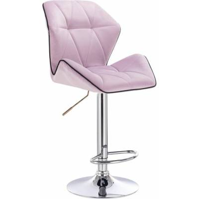 LuxuryForm Design Milano Max Velur na striebornom tanieri levanduľa